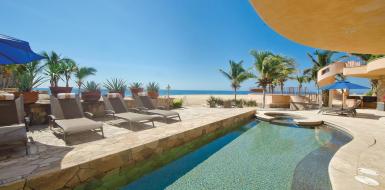 Private Beachfront Luxury Villa Marcela for Rent in Cabo San Lucas with 5 BR